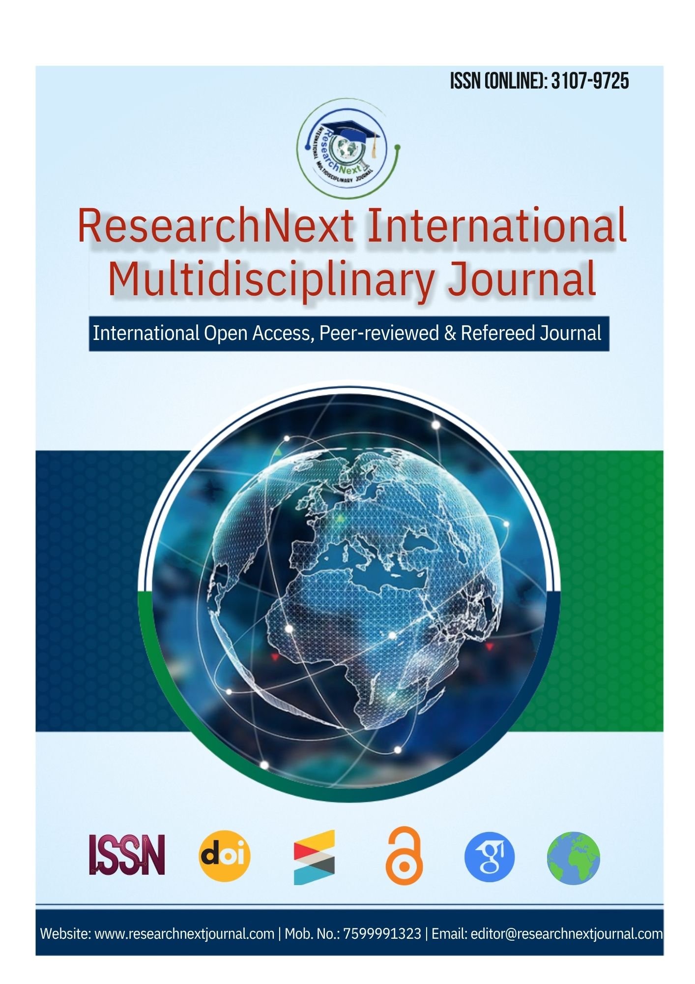 ResearchNext International Multidisciplinary Journal Cover